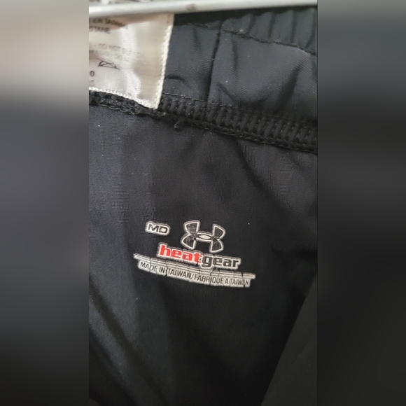 medium Men's HeatGear ¾ Leggings black - Picture 4 of 5